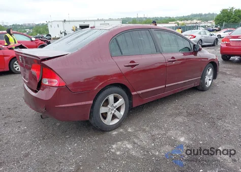 2008 Honda Civic Ex-L z USA, uszkodzony, nr VIN 1HGFA169X8L089039